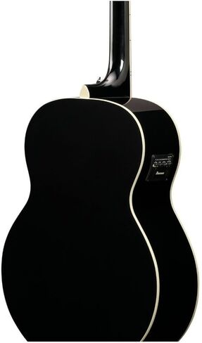 Ibanez AJ70M1E Artwood Jumbo Acoustic-electric Guitar - Black High Gloss in Saudi Arabia