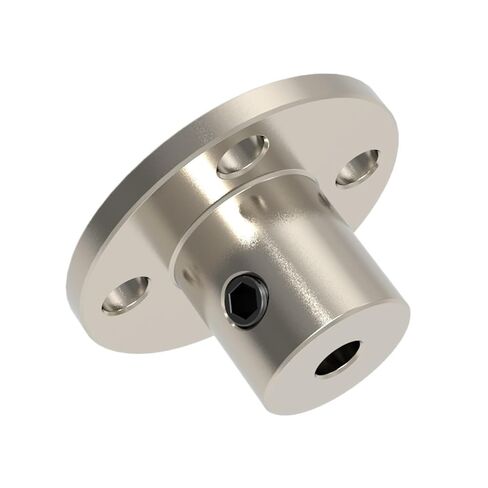 1PC Rigid Flange Coupling Motor Guide Shaft Coupler Support Connector(2pcs 3mm) in Saudi Arabia