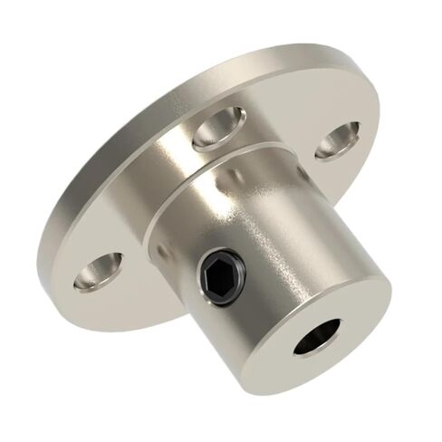 1pc Rigid Flange Coupling Motor Guide Shaft Coupler Connector 2/3/3.17/4/5/6/6.35/7/8/10/11/12/14mm(3pcs 5mm) in Saudi Arabia