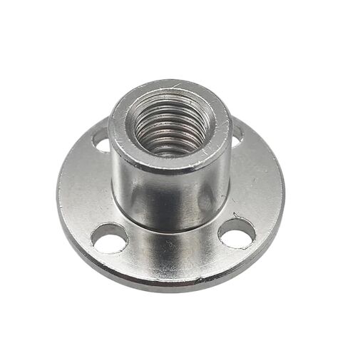 1PC M6 M8 Flange Coupling Nut Inner Diameter 6MM Or 8MM for The Threaded Shaft of The Motor(M6) in Saudi Arabia
