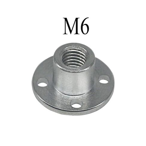 1 قطعة M6/M8 خيط تقويم الأسنان/M8 شفة محرك الخيط السلبي مناسبة لعمود ملولب مطابقة الجوز عمود ملولب (خيط تقويم الأسنان M8) in Kuwait