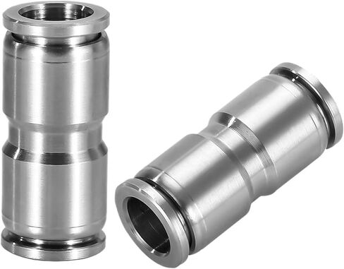 1 قطعة 4/6/8/10/12/14/16 هوائي 304 الفولاذ المقاوم للصدأ دفع في موصل سريع الإصدار تركيب الهواء السباكة (PG 10-8 مللي متر) in Kuwait