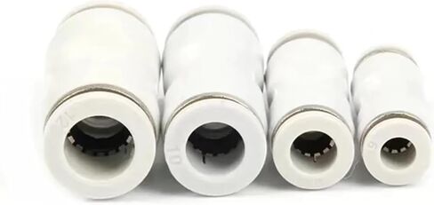 1pcs Air Water Tube Fittings 4 6 8 10 12 14 16mm Tube Straight Push in Pneumatic Connector One Touch Union Quick Fittings(16mm-12mm) in Saudi Arabia
