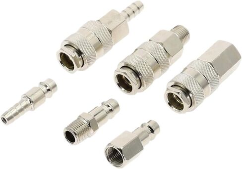 1pcs Pneumatic Fitting Air Line Quick Coupling Connector Coupler Adapter(PM 04) in Saudi Arabia