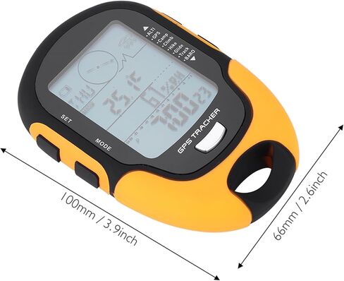 VBESTLIFE Dual Navigation System Digital Altimeter Barometer for Hiking Climbing Cordless Handheld Tool AllWeather Conditions in Saudi Arabia