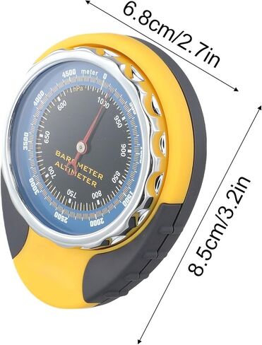 Outdoor 4-in-1 Altimeter with Barometer and Thermometer for Hiking and Camping Navigation in Kuwait