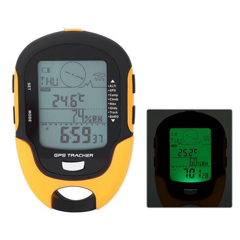 Multifunction Digital Altimeter Barometer for Climbers USB Rechargeable with Mini Torch for Emergency Situations in Saudi Arabia