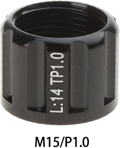 Bicycles Thru Axles Nut M12M15 Thread Axles Nut Bike Hubs Tube Shaft Skewer Cap for Front and Rear Bike Wheel Easy Use Bike Fork Quick Release Nut M15 Thread Axles Nut in Saudi Arabia