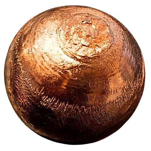 كرات طلاء النحاس بنسبة 99.99% خالية من الأكسجين على الأقل - 1 رطل in Kuwait