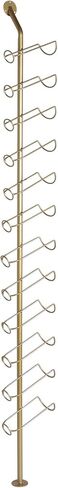 10 Pack Freestanding Floor Metal Rack Holds 120 Bottles Storage Display Holder for Kitchen Pantry Dining Room Bar in Saudi Arabia