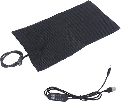 3.9 × 7.9 بوصة فيلم عنصر التدفئة الكهربائية - USB لوحة التدفئة الكهربائية النسيج 4 يتحول مزامنة قابل للتعديل للطي ألياف الكربون in Kuwait