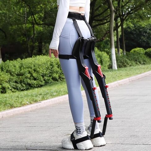 Exoskeleton Human Wearable Seat, Invisible Seat Leg Brace Magic Stool, Ergonomics Lightweight Seat for Working Subway, Adjustable Wearable Invisible Chair in Saudi Arabia