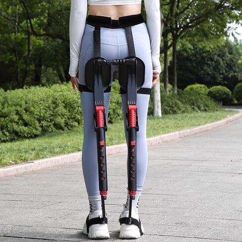 Exoskeleton Human Wearable Seat, Invisible Seat Leg Brace Magic Stool, Ergonomics Lightweight Seat for Working Subway, Adjustable Wearable Invisible Chair in Saudi Arabia