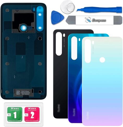 Back Glass Replacement for Xiaomi Redmi Note 10 Pro Back Cover Rear Housing Repair Tool Kit Genuine Rear Glass (Gray) in Kuwait