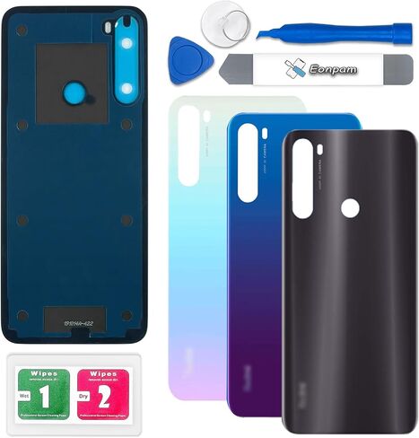 Back Glass Replacement for Xiaomi Redmi Note 10 Pro Back Cover Rear Housing Repair Tool Kit Genuine Rear Glass (Gray) in Kuwait