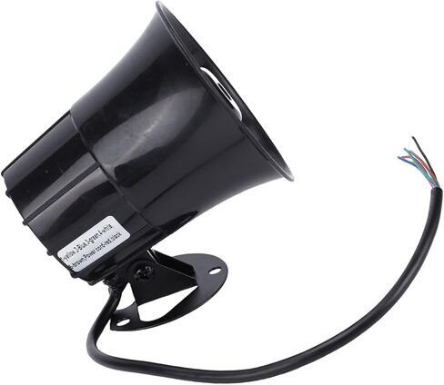 Zunate Compact PA Megaphone Speaker, High Volume Clear Sound with 120dB Siren, USB MP3 Playback and Wide Voltage Compatibility for Emergency Use in Saudi Arabia