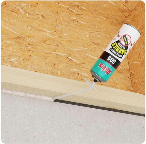 رغوة رش عازلة من Akfix 895 PestBlocker (2x12 أونصة.) - حشو الفجوات، حاجز الفجوات والشقوق، مانع الفتحات، رذاذ رغوي موسع من البولي يوريثين للحاجز، حشو الشقوق | 12 أونصة. 2 حزمة in Kuwait