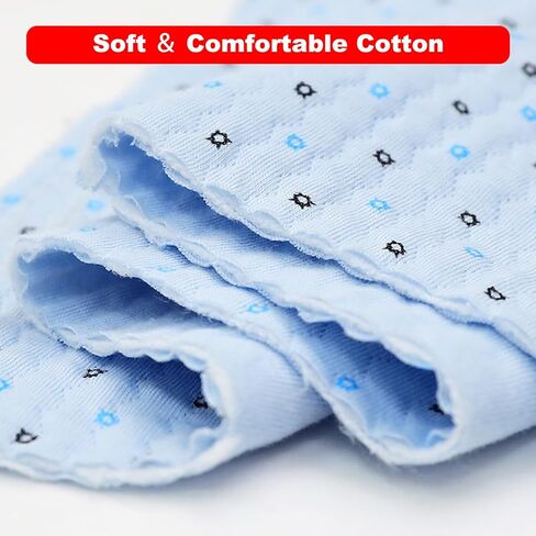 Tear Away Patient Clothes, Long-Sleeved Bedridden Pajamas Set, Post-Operative Adaptive Clothing(Blue,XXL) in Saudi Arabia