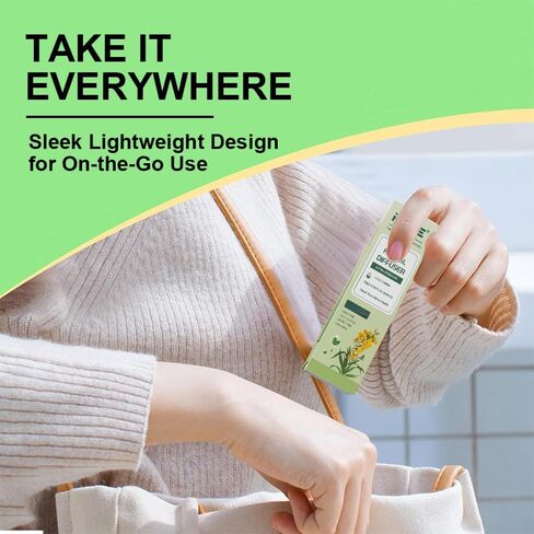 WENEW Mullein Herbal Diffuser Pen with Extracts of Mullein,Thyme and Mint for Lung Detox and Oral Air Freshening - 2 Stick in Kuwait