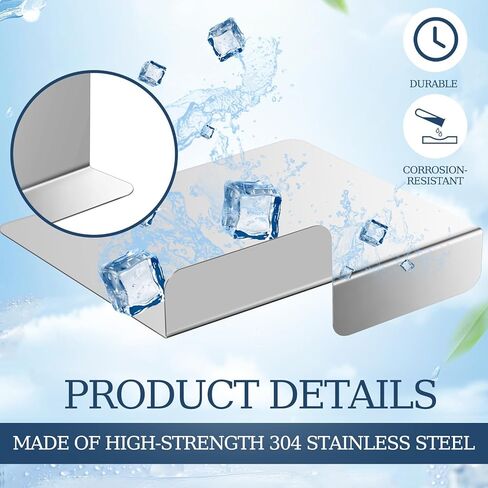 12"H Stainless Steel Commercial Ice Bin Partition, 14.5"L x 5"D Heavy Duty Divider, 1.45mm Thickness, Fits Ice Bin, Removable Organizer in Saudi Arabia