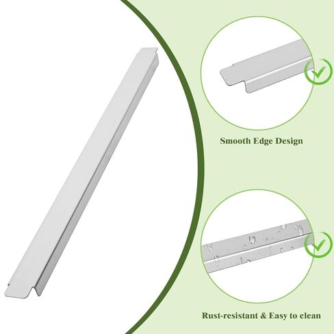 فواصل طاولة البخار 12.6 بوصة، 12 قطعة من قضبان مقسمة من الفولاذ المقاوم للصدأ للمطبخ التجاري، البوفيه والمطاعم، فواصل مقلاة الطعام شديدة التحمل in Kuwait