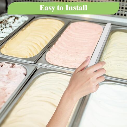 فواصل طاولة البخار 12.6 بوصة، 12 قطعة من قضبان مقسمة من الفولاذ المقاوم للصدأ للمطبخ التجاري، البوفيه والمطاعم، فواصل مقلاة الطعام شديدة التحمل in Kuwait