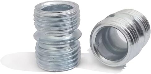 8 PC 3/4" Shelving Connectors, Threaded Pole Connectors, Shelf Post Coupler for Extending Wire Rack Shelving in Kuwait