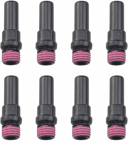 8pcs Black Mountain Bicycle V-Brake Post Screw M10 Bicycle Brake Screw Pivot Point Fork for V-Brake System Post in Kuwait