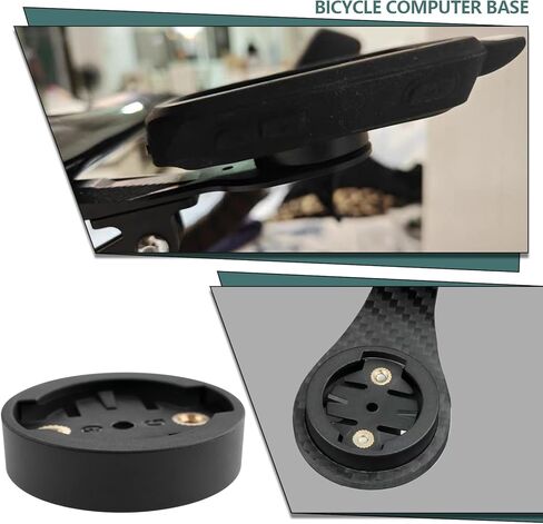 SING F LTD 4PCS Bicycle Fixed Base Computer Mount Insert Kit Base Adaper Hole Spacing 20mm Compatible with Garmin Front Bike MountiBlack in Saudi Arabia