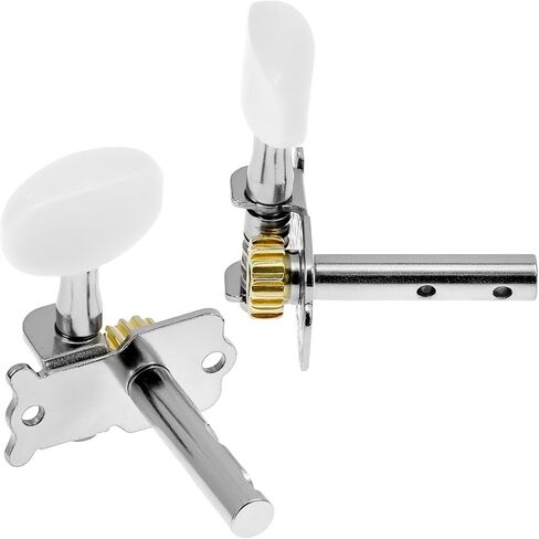 QWORK Guitar String Tuning Peg, Set of 6 Tuner Machine Head, Complete Set with Ferrules and Screws in Kuwait