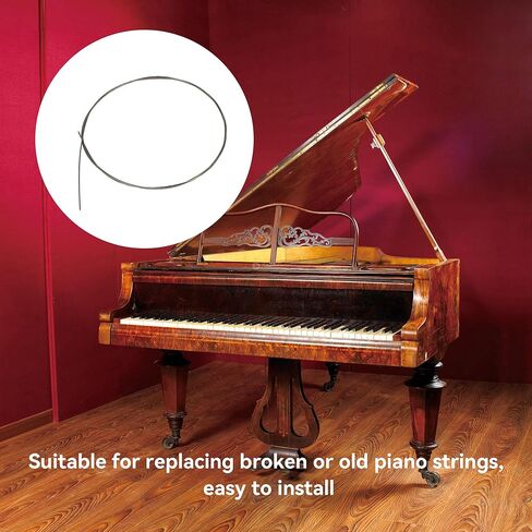 BQLZR Size 14 Piano Music Wire 3.28ft 0.825mm Dia for Broken Strings Repair Pack of 2 in Saudi Arabia