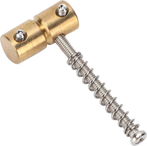 Tyenaza 4Pcs Bass String Saddle, 4‑String Brass Bridge Set Kit Accessory Replacement for Electric in Saudi Arabia