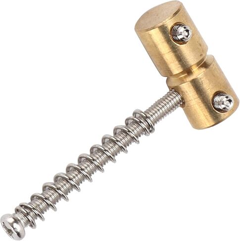 Tyenaza 4Pcs Bass String Saddle, 4‑String Brass Bridge Set Kit Accessory Replacement for Electric in Saudi Arabia