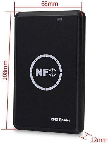 كاتب قارئ RFID NFC، محمول 125 كيلو هرتز 13.56 كيلو هرتز كاتب قارئ ذكي بمفتاح فوب، ناسخة، استخدام نطاق مزدوج ICID، موجه ضوء LED وواجهة USB كاملة السرعة in Kuwait