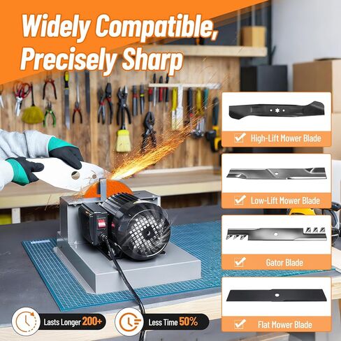 قرص عجلة الطحن RBG 712 مقاس 7 بوصات، عجلة طحن سيراميك مقاس 7 بوصات لمطحنة RBG 712، 750، 780 11710، استبدل قرص مبراة شفرات جزازة العشب مقاس 7 بوصات in Kuwait