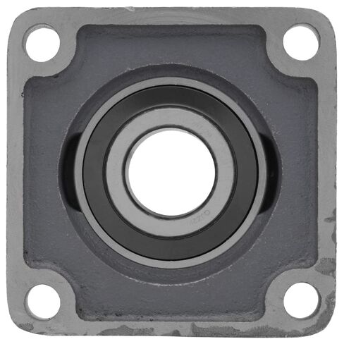 HCFS207-20 - 4-Bolt Flange-Mount Ball Bearing Unit, Insert Bearing HC207-20, Cast Iron Housing FS207, Bore Shaft 1-1/4 in (3.62 mm), 4.59 in (116.586 mm) Overall Length, Eccentric Collar Locking in Saudi Arabia