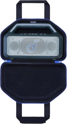 LTGEM Case Compatible with DOSS Extreme Boom S Portable Speaker, Black+Green Trim in Kuwait