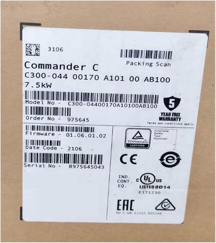 Frequency Converter C300-044 00170 A101 00 AB100 ，7.5kW in Kuwait