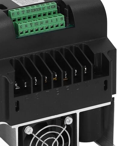 2.2KW Vector Frequency Converter, Input 1PH 110V Output 3PH 0-110V Variable Frequency Drive, Cooling Fan Control Inverter with LED Display & PID Controller, Ideal for Motors & Fans in Saudi Arabia