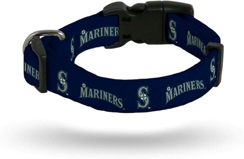 Rico Industries MLB Seattle Mariners Pet CollarPet Collar Small, Team Colors, Small in Saudi Arabia