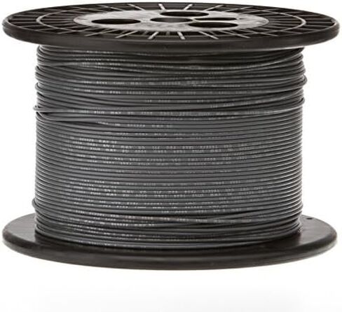 24 AWG Gauge Stranded Hook Up Wire, 500 ft Length, Gray, 0.0201" Diameter, UL1015, 600 Volts in Saudi Arabia