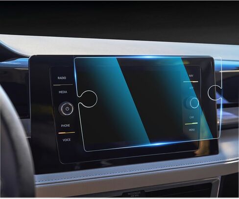 فولكس واجن جيتا 8 "حامي شاشة الشاشة اللمس - الزجاج الخفيف HD لعام 2025 جيتا (S ، Sport ، SE ، SEL ، GLI) in Kuwait