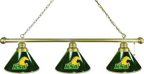 Kentucky State University 3 Shade Billiard Light with Brass Fixture by Holland Bar Stool in Saudi Arabia