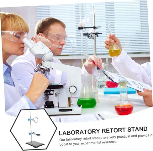Veemoon Portable 30cm Metal Bracket Support Stand for Laboratory Use - Miniature Holder Kit in Saudi Arabia