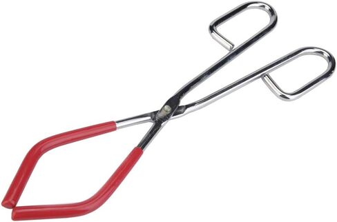 Aramox 26cm Laboratory Teaching Instrument - Stainless Steel Beaker Tongs - Securely Holds 1000ml Beakers Easy to Use in Saudi Arabia