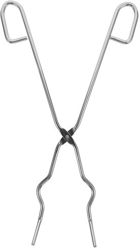 Ciieeo 35cm Chromium-Plated Steel Crucible Beaker Tongs Sturdy Flask Holder for Laboratory Use Experiment Accessory Heavy-Duty Beaker Clamp in Saudi Arabia