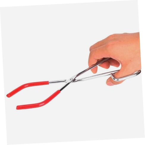 2pcs Beaker Tongs Laboratory Clamp Non- Grip Flask Holder for Scientific Experiments -Plated for Lab Use and Research in Saudi Arabia