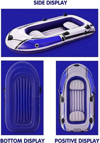 Touring Kayak Inflatable Rafting Fishing Dinghy Tender Inflatable Boat Series Pontoon Boat 2/3/4Person Canoe Boat Set in Kuwait