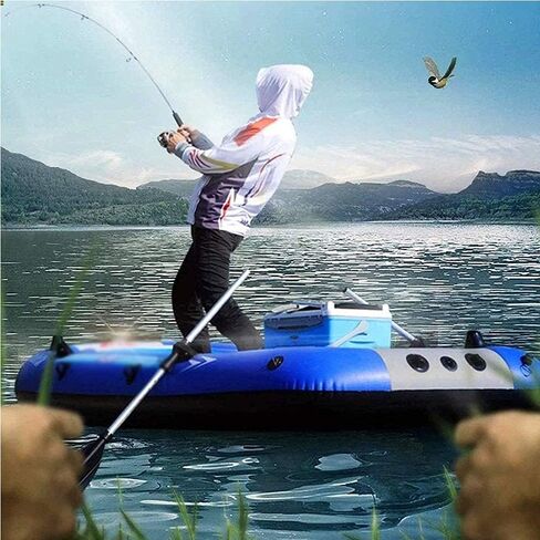 Touring Kayak Inflatable Rafting Fishing Dinghy Tender Inflatable Boat Series Pontoon Boat 2/3/4Person Canoe Boat Set in Kuwait