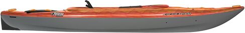 Pelican Sprint 100XR - Touring Sit in Kayak - Vapor Fireman Red - Yellow - Lightweight Patented Ram-X™ Material -Ergobreeze™/Ergoform - 10 ft in Saudi Arabia